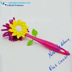 Akbrand konyhai edény edénytisztító por, napraforgó díszítéssel