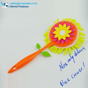 Akbrand hosszú fogantyúval készült napraforgó díszítéssel