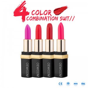 Saját márkájú, kiváló minőségű, vízálló matt tartós rúzs