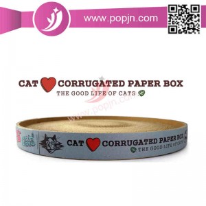 Az OEM és az ODM China fa bolyhos alakú kisállat-macska kartonkaros társalgója