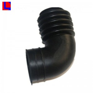 Az RoHs és a REACH által jóváhagyott testreszabott gumi hullámos cső