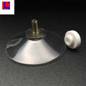 PVC fürdőszoba átlátszó tapadókorong, balek