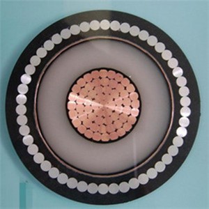 XLPE szigetelés SWA 240mm2 Mv tápkábel 11KV rézvezető