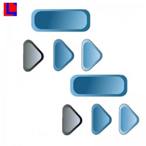 Testreszabott olcsó és hosszú élettartamú szilikongumi egyedi billentyűzet