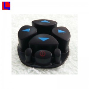 Testreszabott olcsó és hosszú élettartamú szilikongumi egyedi billentyűzet