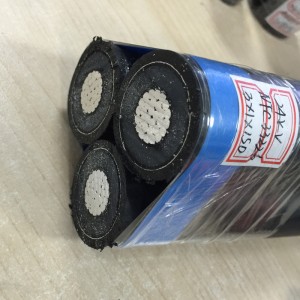 NFC33226- PR XLPE szigetelt UG MV tápkábel 12KV 24KV 36KV föld alatti