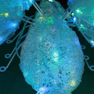 CD-LS122 3D LED-es világítású pillangó modellező fény dekorációk