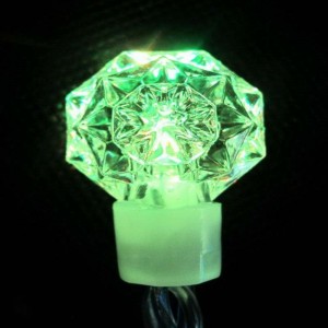 RGB LED-es vonós lámpák gyémánt / hópehely dekoratív LED-es karácsonyfákkal