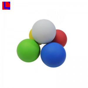 Kiváló minőségű, bármilyen méretű, 100 mm-es fekete tömör gumi labda