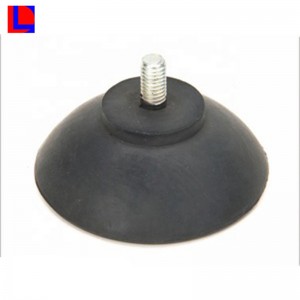 Műanyag átlátszó PVC tapadókorongok csavarral, gumi szívóval