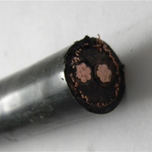 8 / 3AWG osztott koncentrikus kábel XLPE szigetelő PE / PVC dzseki