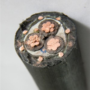 Légi szerviz hasított koncentrikus kábel XLPE szigetelés 3x10mm2 Standard ASTM IEC BS