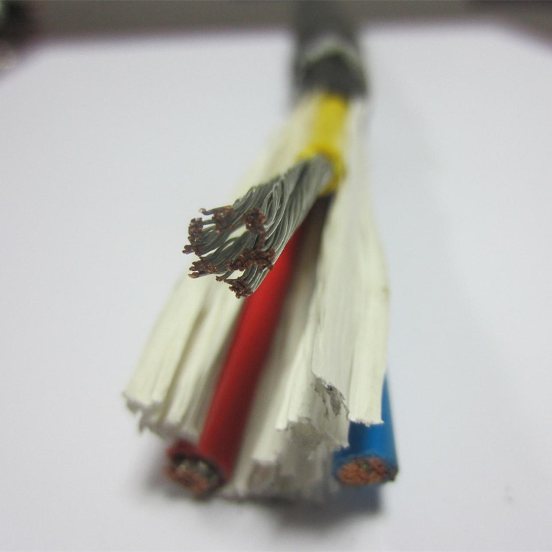 Kisfeszültségű osztott koncentrikus kábel 8 / 2AWG PVC szigeteléssel