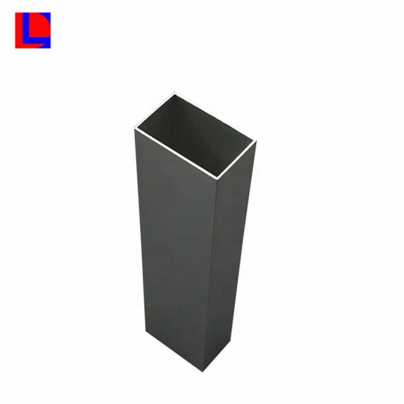 Eloxált alumínium kerek / téglalap / négyzet alakú cső alumínium extrudált cső