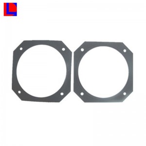 környezetbarát, élelmiszer minőségű fekete szilikon gumi tömítések