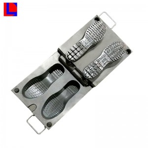 Kínai gyártó penészkészítő Olcsó gumi cipő-formájú talpbetét és öntőforma