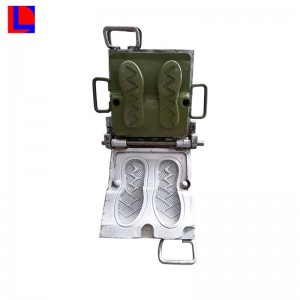 Kínai gyártó penészkészítő Olcsó gumi cipő-formájú talpbetét és öntőforma