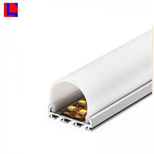 Rugalmas alumínium led profil a led szalagfényhez
