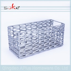 Forró eladó PE rattan szőtt tároló kosár