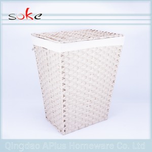 Újonnan kiváló minőségű PE rattan kézzel készített szövött tárolóedény