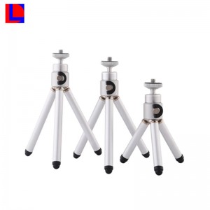 Könnyen hordozható, gyönyörű hordozható, teleszkópos alumínium JK állvány kiváló minőségű fényképezőgéphez és telefonhoz