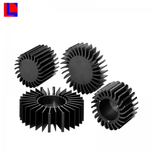 Új termékek kiváló minőségű extrudált alumínium hűtőborda profilja