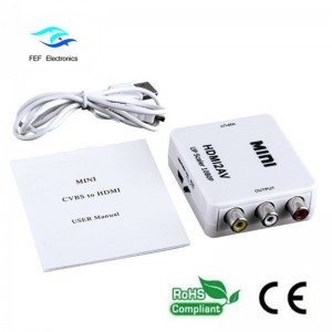 HDMI-AV konverter kód: FEF-HZ-003