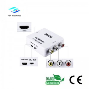HDMI-AV konverter kód: FEF-HZ-003