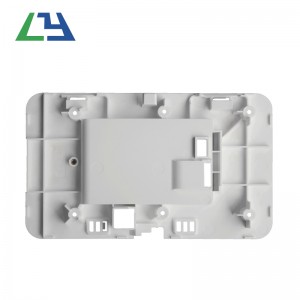 Kína műanyag fröccsöntött formája, egyszerűen nyitható, bezárva OEM ABS fekete elektronikus tokok / dobozok / dobozok