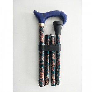 egészségügyi alumínium összecsukható nád, teljes nyomtatással