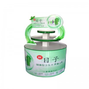 Értékesítési pont papír állvány kijelző, POS POP padló állványok, karton kijelző állvány