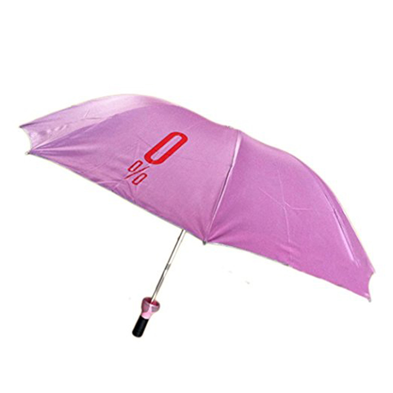 Fekete esernyő logóval nyomtatva, 21 hüvelykes, 3-szoros kézi nyitott esernyő gyerekeknek