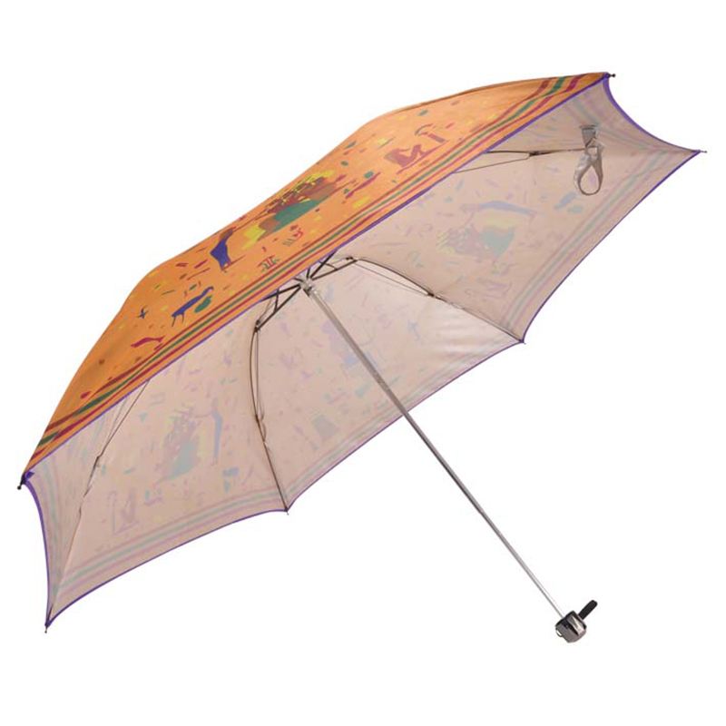 3-szoros esernyő ezüst bevonattal. Ceruza-esernyő