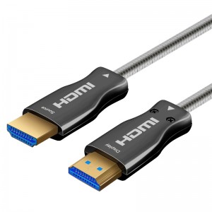 15 m 49 lábú HDMI 2.0 18 Gbps 4K 60Hz HDMI – HDMI kábel aranyozott optikai szálas kábellel
