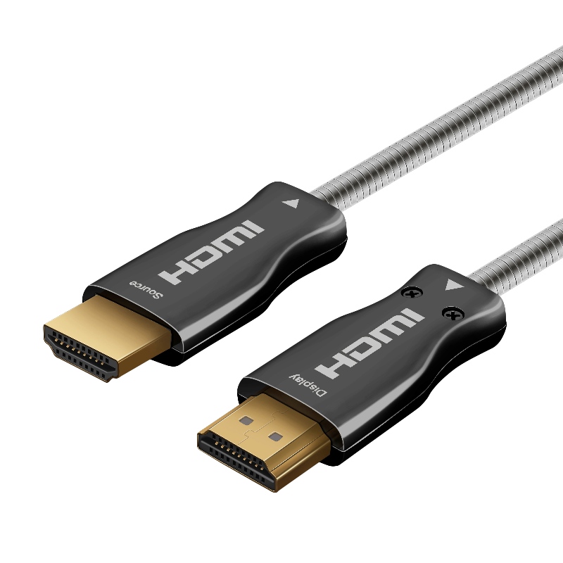 15 m 49 lábú HDMI 2.0 18 Gbps 4K 60Hz HDMI – HDMI kábel aranyozott optikai szálas kábellel