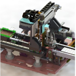 Tandem adagoló / kiegészítő felszerelő gép