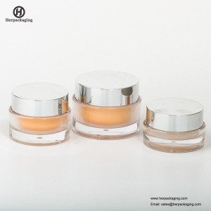 HXL213A luxus kerek üres akril kozmetikai edény