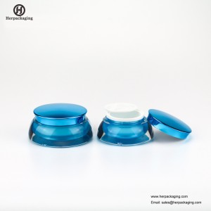 HXL222 luxus kerek üres akril kozmetikai edény