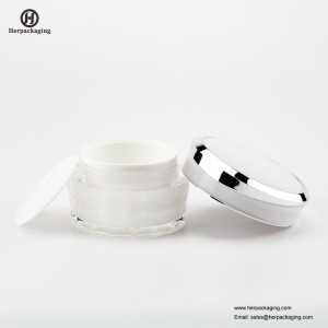 HXL227A luxus kerek üres akril kozmetikai edény