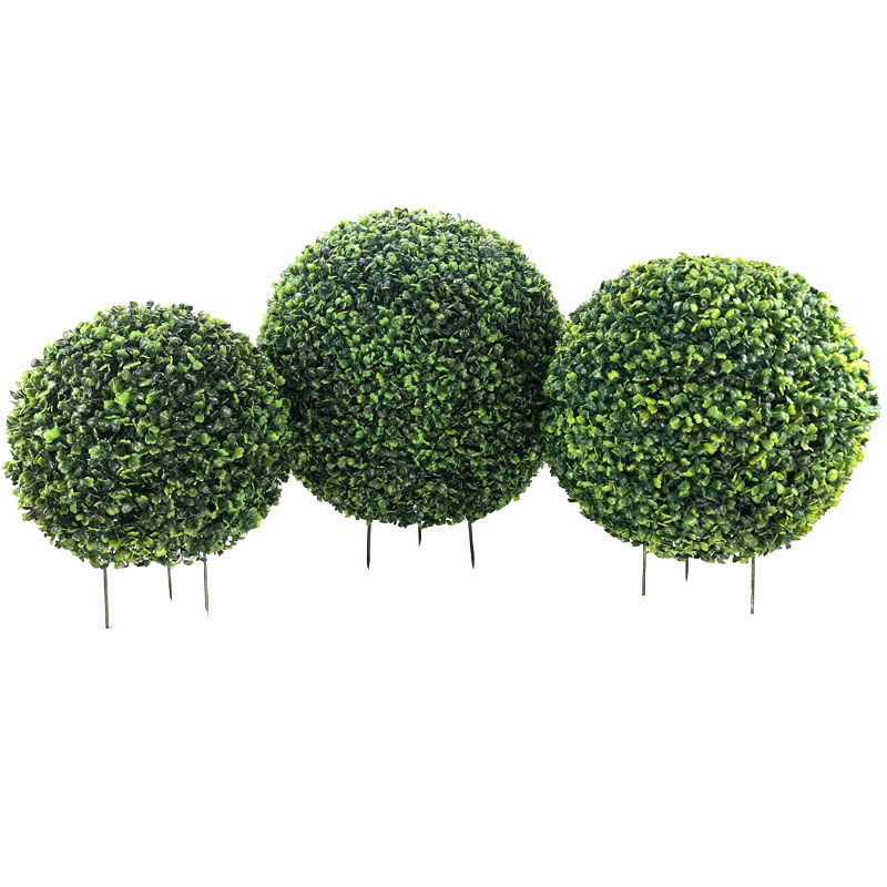 Modern mesterséges Boxwood fű labdák