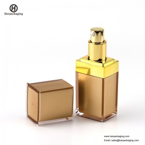 HXL324 Üres akril légtelen krém és Lotion Bottle kozmetikai csomagolású bőrápoló tartály