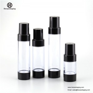 HXL419A Üres akril légtelen krém és Lotion Bottle kozmetikai csomagolású bőrápoló tartály