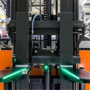 Új targonca lézervezető rendszer targonca biztonsági eszköz