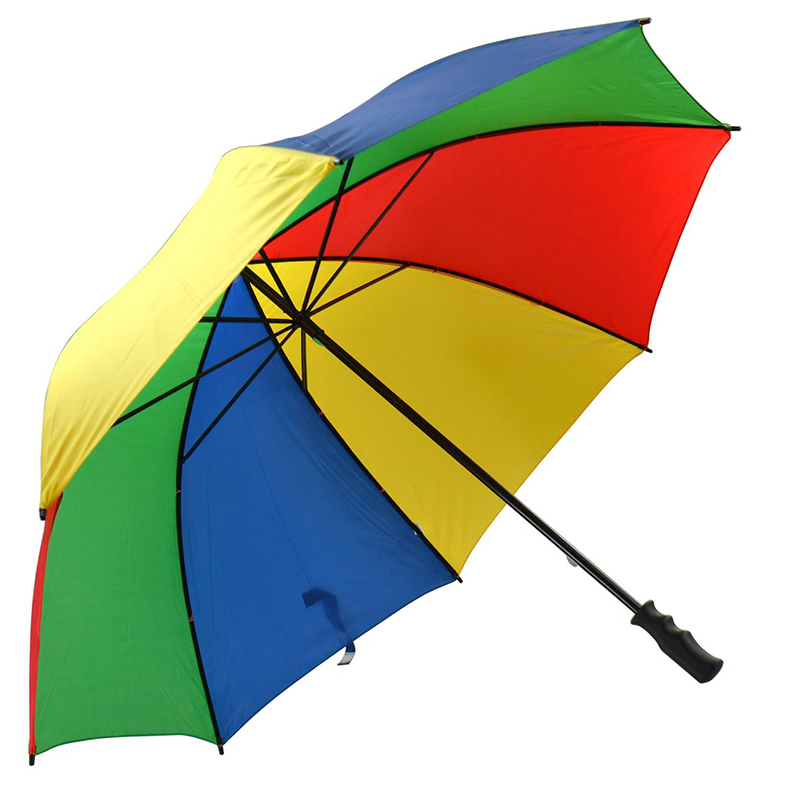 Nagy méretű szabadtéri sportes esernyő kézi nyitott funkcióval esernyő