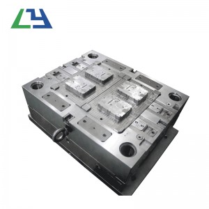 Az OEM 4 üregből készült műanyag forma befecskendező szerszámot készít az ABS szemöldök ceruzacsőjéhez