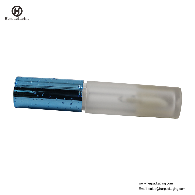 HCL303 átlátszó műanyag Üres szájfény-csövek színes kozmetikai termékekhez pelyhesített ajakfény-felhordók
