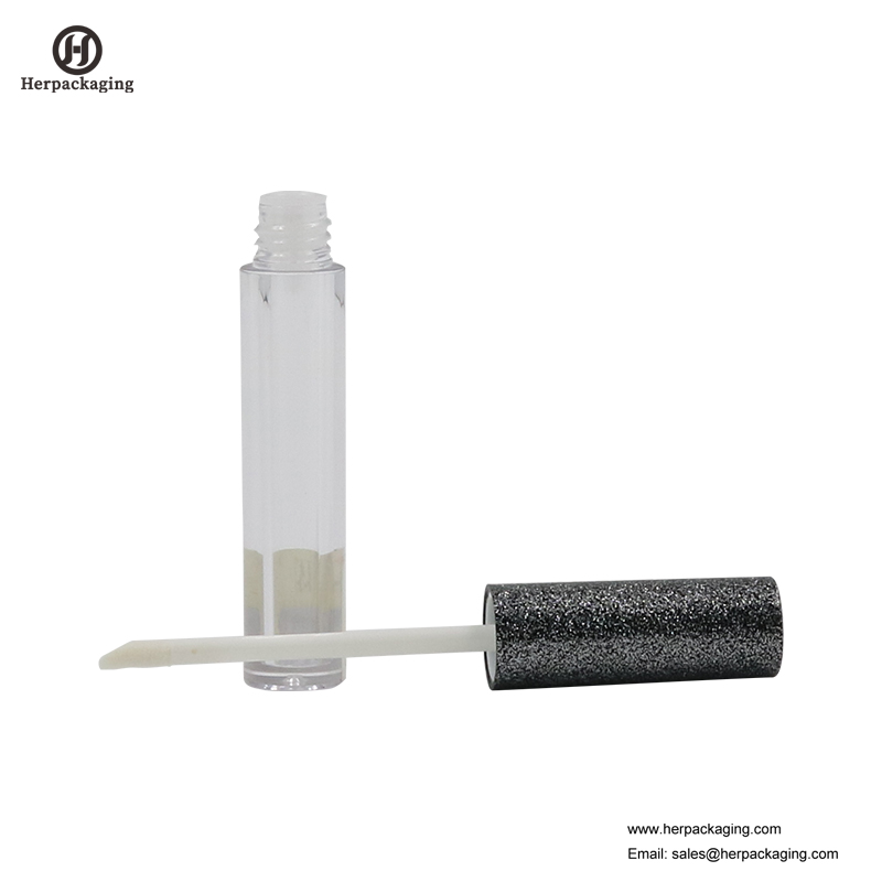 HCL305 átlátszó műanyag Üres ajakfény-csövek színes kozmetikai termékekhez pelyhesített ajakfény-felhordók