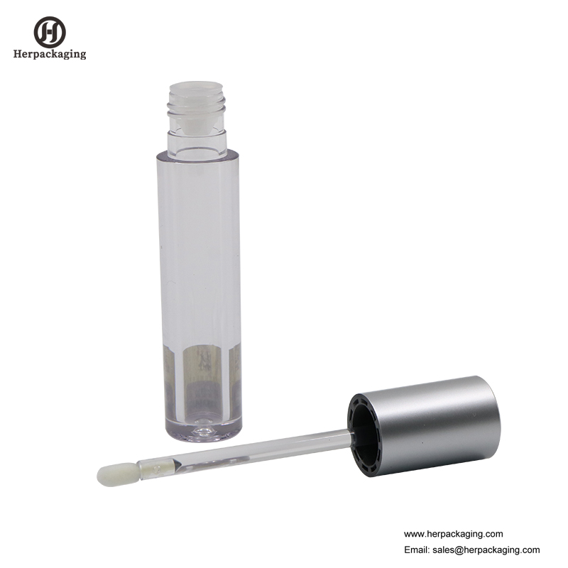 HCL309 átlátszó műanyag Üres szájfénycsövek színes kozmetikai termékekhez pelyhesített szájfény-felhordókhoz