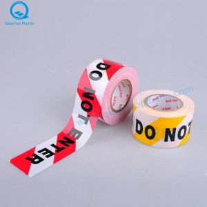 VESZÉLY NE HASZNÁLjon be figyelmeztető szalagot, FIGYELMEZTETÉS NE BEHASZNÁSA A barikád szalagot, VIGYÁZAT NE HASZNÁLjon be az akadályszalagot