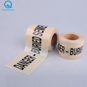 SEWER nem észlelhető figyelmeztető szalag; RAINWATER nem dekódolható figyelmeztető szalag; VISSZAHASZNÁLOTT VÍZ NEM dekódolható figyelmeztető szalag